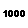 1000 m